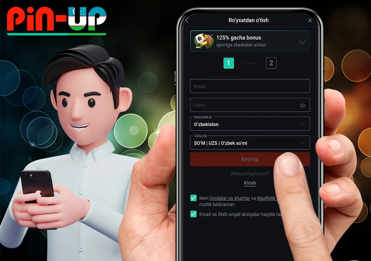 Pinup Uz Mobile Experience: Play Anywhere in Uzbekistan